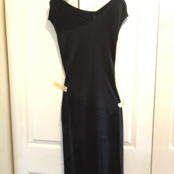 Yigal Azrouel Long Black Sleeveless Evening Gown Dress size 0-2 XS - Picture 2 of 6